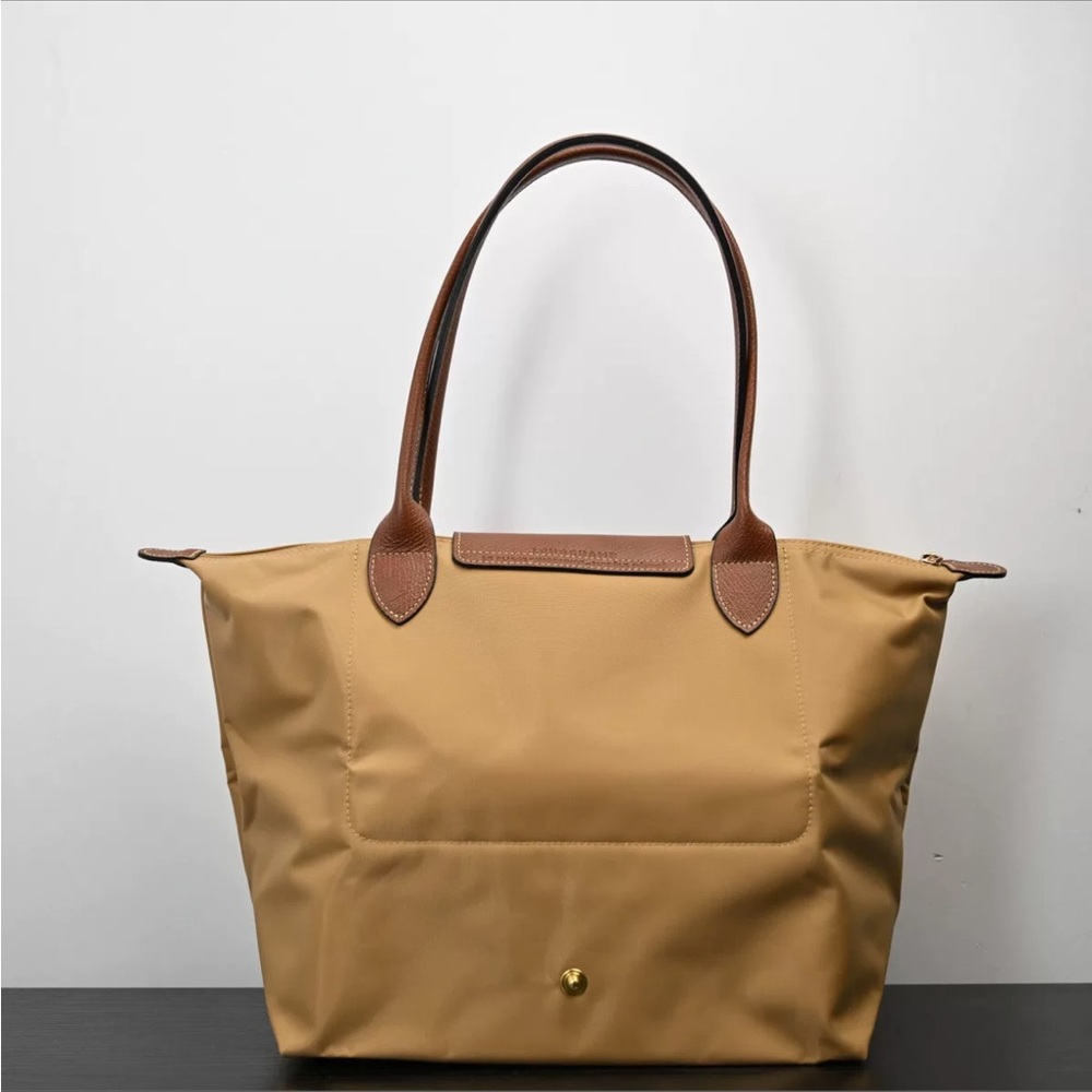 Brand new Mustard Yellow Longchamp Le Pliage classic medium shoulder bag - Picture 3 of 8